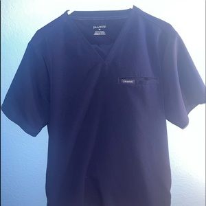 scrub medium set  mens size dark blue
